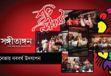 জেনেভাতে নববর্ষ উদযাপন…